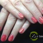 Shellac with Irresistible Glitter