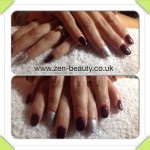 Shellac with rockstar accent nails