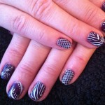 Nail art with Shellac